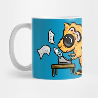 Guinea Pig Memoirs Logo Mascot Cartoon Mug